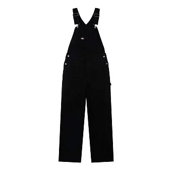 Комбинезон женский Dickies Loose Canvas Bib Overalls Black