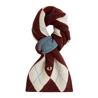 Шарф Fred Perry Brushed Argyle Scarf