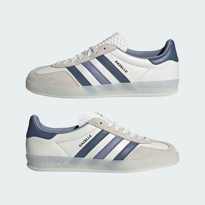 Кроссовки adidas Originals Gazelle Indoor Core White/Preloved Ink Mel/Off White