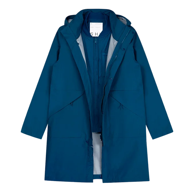 Куртка-трансформер женская SHU тёмно-синяя