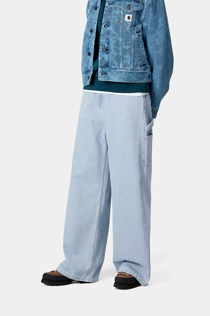 Джинсы женские Carhartt WIP W' Jens Pant Blue (bleached)