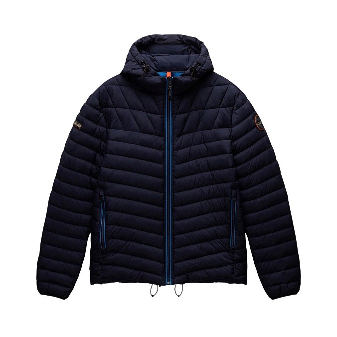 Куртка Napapijri A-Lapaz Hoodie Blu Marine