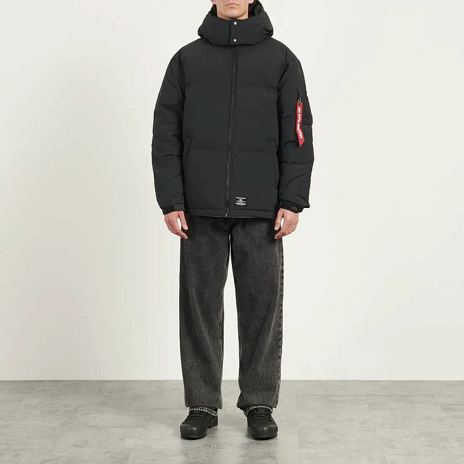 Пуховик мужской Alpha Industries Puffer Parka Black