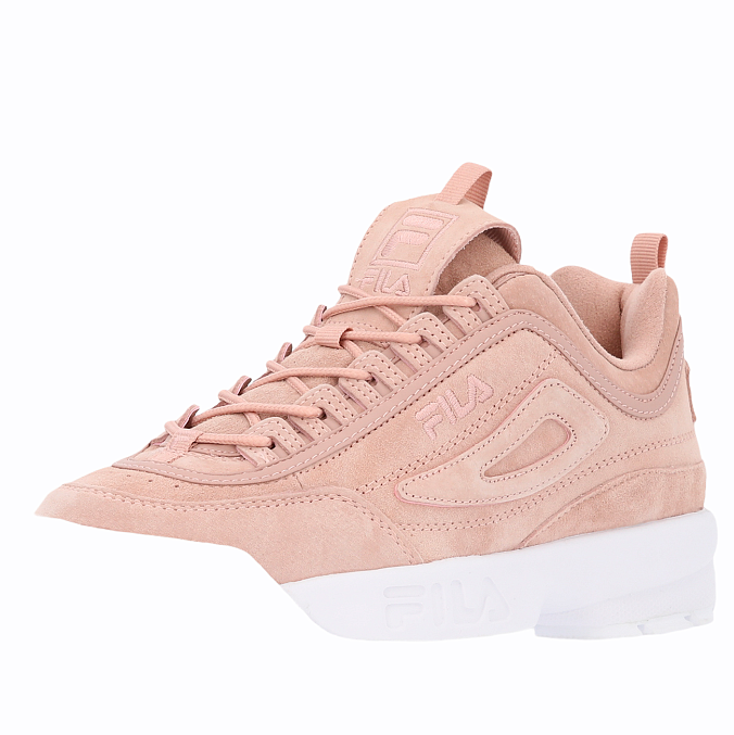Кроссовки женские FILA Disruptor II Chalk Misty rose/Misty rose/White