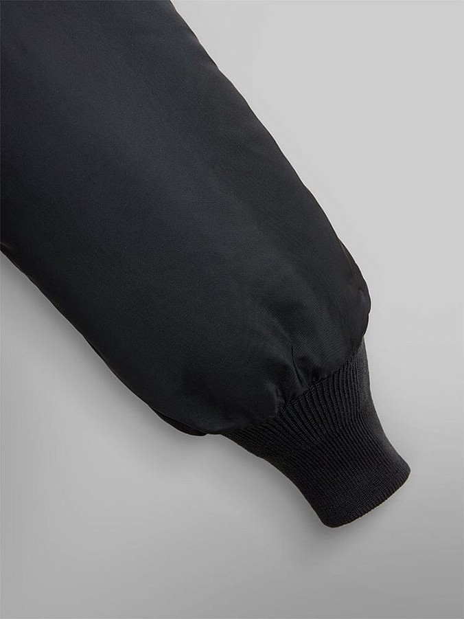 Куртка бомбер мужская Alpha Industries B-15 Heritage Black