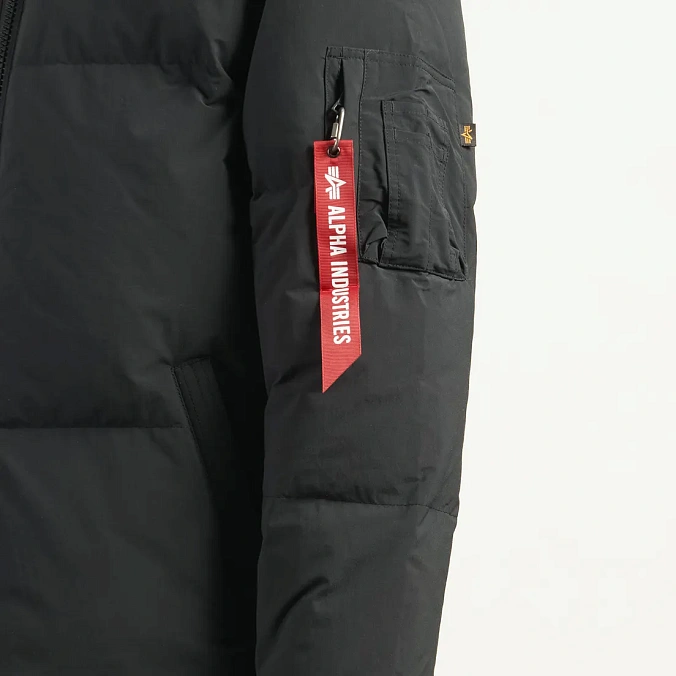 Пуховик мужской Alpha Industries Puffer Parka Black