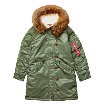 Женская куртка парка Alpha Industries Elyse Sage Green