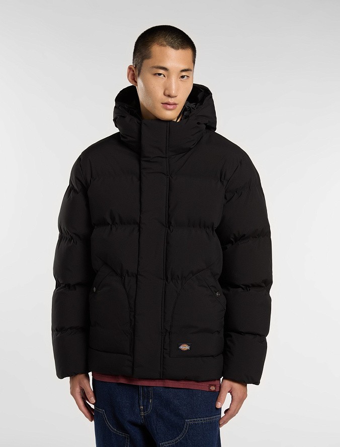 Куртка Dickies Eagleville Hooded Puffer Black